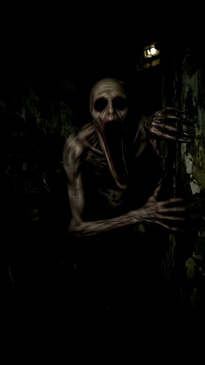 a creepy skeleton is holding his hands out in the dark Halloween Scary Scary Demonic, Scary Horror, Scary Pics, Black Entity, Ghost Horror, Scary Picture,