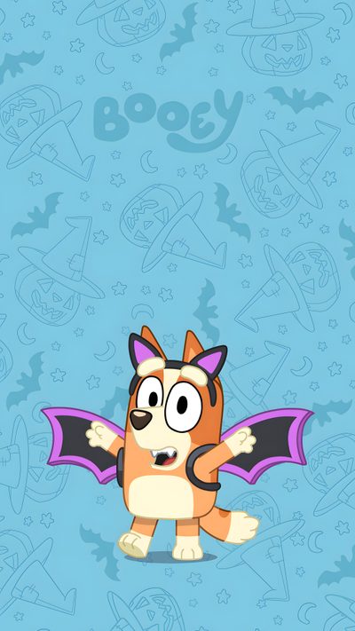 a cartoon dog with bat wings on it's back and the words booy written in Bingo Halloween Bingo Funny, Halloween Inspo, Disney Drawings, Diy Halloween Decorations, sky blue