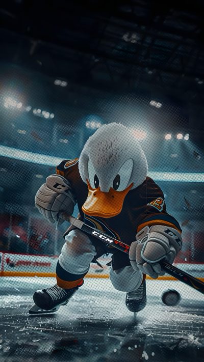 the mascot is playing hockey on the ice Hockey Halloween Hockey Phone, Hockey Iphone, Sick Iphone Hockey, Hockey Backgrounds, dark slate gray