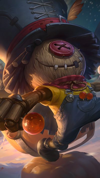 a cartoon character is flying through the air with an orange object in his hand and wearing a pirate hat Halloween Cyclops Diggie Mobile Legends, Mlbb Paquito Skin, Atlas Mlbb, dark slate gray
