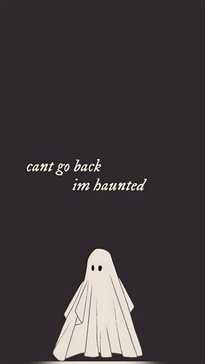 a ghost with the words can't go back i'm banned Halloween Taylor Swift Taylor Swift Haunted, Fall Lyrics, Taylor Swift Lyric Quotes, dark slate gray