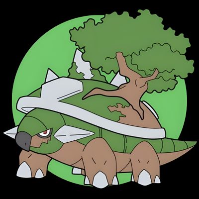 an image of a green and white dinosaur Halloween Torterra Pixel Beads, Pokemon Torterra Drawing, Pokemon, Torterra Mega Evolution, olive drab