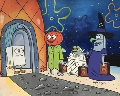 spongebob halloween Spongebob Halloween, Yankee Candles, Comics Anime, Губка Боб, Halloween Wallpaper Iphone, Spooky Scary, Season Of The Witch, Halloween Cartoons, Arte Inspo Spongebob Squarepants Halloween Spongebob Halloween, Yankee Candles, Comics Anime, Halloween Iphone, dim gray