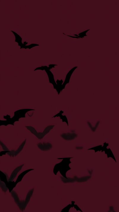 a flock of bats flying in the air with their wings spread out and silhouetted against a dark red background Burgundy Halloween Halloween Party Diy, Halloween Hair, Halloween Games, Halloween Table, black