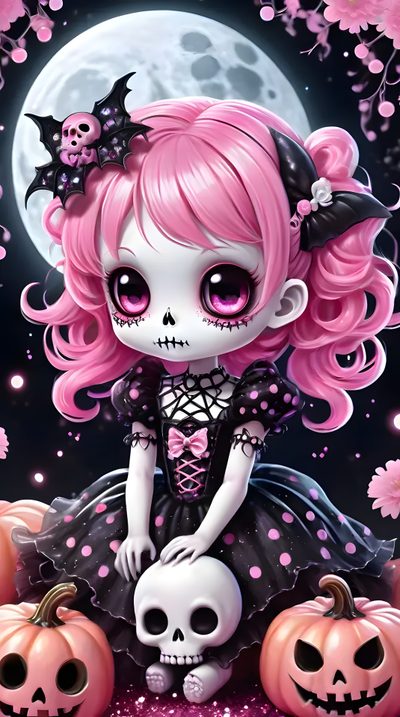 Scary Cute Wallpaper, Halloween Girly Wallpapers, Halloween Wallpaper For Girls, Skull Wallpaper Girly, Zedge Wallpapers, Cute Skull Wallpaper, Halloween Wallpaper Girly, Cute Girly Halloween Wallpaper, Girly Sugar Skull Wallpaper Zedge Halloween Scary Cute, Halloween Girly, Halloween For Girls, Skull Girly, Zedge, Cute Skull, dim gray