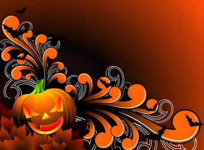 an orange and black background with a pumpkin 2000s Halloween Halloween For Computer Free, Halloween Background Hd Free, Halloween Images For Desktop, maroon