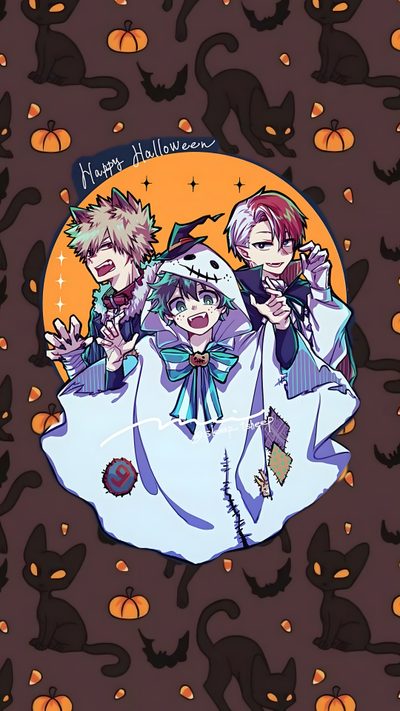 My Hero Academia Halloween, Halloween Mha, Mha Halloween Wallpaper, My Hero Academia Halloween Wallpaper, Mha Halloween Art, Mha Halloween, Bnha Halloween, Academia Wallpaper, Anime Halloween Mha Halloween Phone My Hero Academia Halloween, Halloween Mha, Mha Halloween, dark slate gray