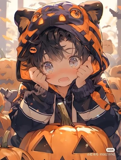 Tiger Anime Character, Halloween Anime Boy Wallpaper, Cute Anime Halloween Pictures, Little Tiger Anime, Cute Anime Pumpkin, Tiger Guy Anime, Halloween Boy Wallpaper, Halloween Anime Chibi, Halloween Pfp Boy Halloween Anime Boy Tiger Anime Character, Halloween Anime Boy, Cute Anime Halloween Pictures, sienna