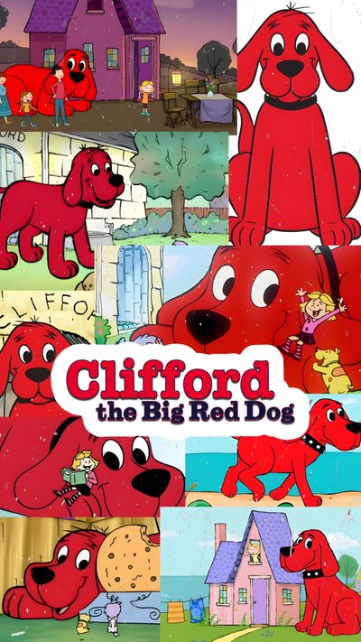 the cartoon red dog has many different faces Clifford Halloween Red Dog, All The Disney Dogs, Disney Dogs, Hacks Diy, Schöne Hintergründe,