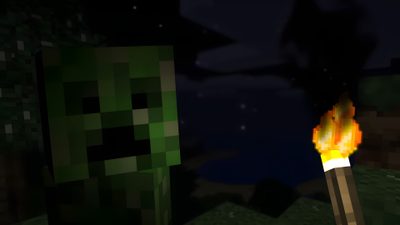 an image of a fire burning in the dark Minecraft Halloween Wall Paper Pc, Tablet Dark, Ipad Video Games, Pc Cool, For Your Laptop, black
