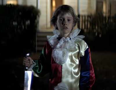 a young boy dressed in an old fashioned costume Halloween 1978 Michael Myers Halloween 1978 Rebecca De Mornay, Michael Meyer, Halloween Franchise, black