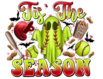 it's the season with bats, baseballs and other sports related items on white background Halloween Softball Halloween Softball Background, Softball Bat Png Transparent, Softball Pumpkin Designs, pale goldenrod