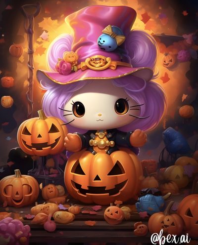 Hello Kitty Halloween Characters, Pumpkin Hello Kitty, Cute Halloween Hello Kitty, Purple Hello Kitty Halloween, Kawaii Kawaii Hello Kitty Halloween, Halloween Hello Kitty Pumpkin, Hello Kitty Hello Halloween, Hello Kitty Halloween Zombie, Hello Kitty Halloween Version Halloween With Hello Kitty In A Hat Hello Kitty Halloween Characters, Pumpkin Hello Kitty, Cute Halloween Hello Kitty, saddle brown