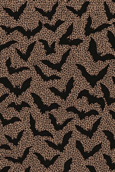 a flock of birds flying over a black and brown pattern on a sheet of paper Halloween Bat Pattern Halloween Iphone Backgrounds, Goth, Halloween Iphone, Art Iphone, Cute For Phone, black