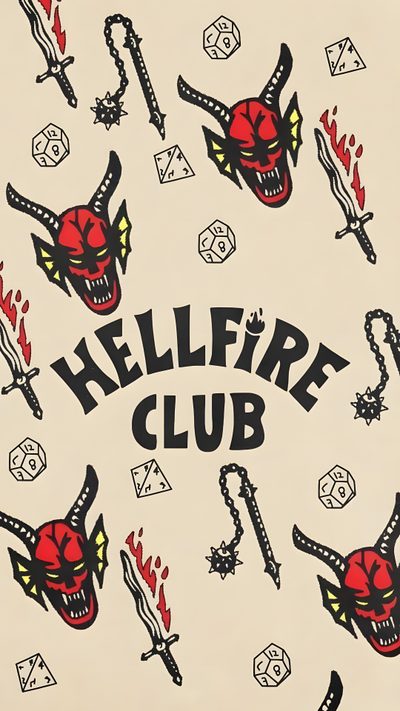 the hellfire club logo is surrounded by skulls, swords and skull heads on white paper Stranger Things Halloween Dessin Moto, Stranger Things Kids, Stranger Things Poster, wheat