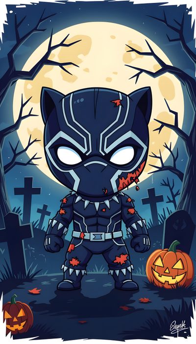 Zombie Black Panther Comic Style Digital FanArt Wallpaper Superheroes & Villians in Comic Digital Art #superheroes #villains #cartoon #venom #batman #superman #joker #spiderman #marvel #dc #comics #digitalart #fashion #wallpaperforyourphone  #spooky #halloween #follow #1 #explore #harleyquinn #thor #deadpool #wolverine #wonderwoman  #wallpapers #mephisto #abstract #poisonivy #greenlantern #captainamerica #ironman #hulk #doctordoom #moonknight #supergirl #ai #fantastic4 #spiderverse #reimagined #xmen #thething  #redhulk #spaceghost Marvel Characters Halloween, Marvel Halloween Wallpaper Iphone, Spiderman Halloween Cartoon, Marvel Halloween Background, Marvel Halloween Wallpaper, Marvel Halloween Characters, Spiderman Halloween Images, Marvel Happy Halloween, Marvel Halloween Art Marvel Halloween Marvel Characters Halloween, Marvel Halloween Iphone, Spiderman Halloween Cartoon, dark slate gray