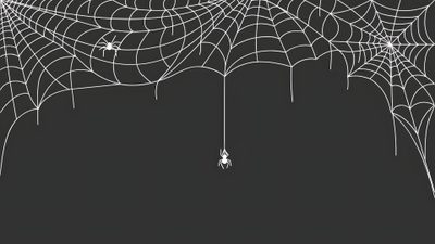 an image of a spider web hanging from the ceiling Halloween Web Black Web Aesthetic, Halloween Tablet, Alt Aesthetic Laptop, dark slate gray
