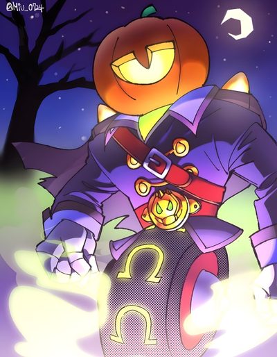 an image of a cartoon character with a pumpkin on his head, riding a motorcycle Halloween Pumpkin Brawl Custom Brawl Stars Halloween, Stu Brawl Stars, Brawl Stars Fondos De Pantalla, gray