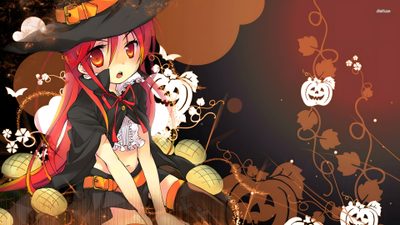 Anime Halloween Gif Banner, Anime Halloween Wallpaper Pc, Anime Halloween Backgrounds, Anime Thanksgiving Wallpaper, Spooky Anime Background, Thanksgiving Anime Wallpaper, Shakugan No Shana Wallpapers, Halloween Anime Background, Fall Anime Desktop Wallpaper Anime Halloween Pc Anime Halloween Gif Banner, Anime Halloween Pc, Anime Halloween Backgrounds, saddle brown