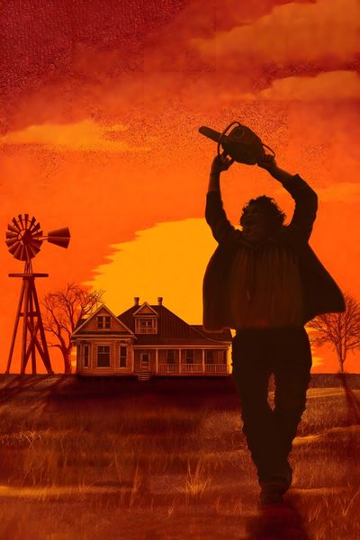 a man walking across a field with a hat on his head and windmill in the background Texas Chainsaw Man Movie Halloween Texas Chainsaw, Texas Chainsaw 1974, The Originals, saddle brown