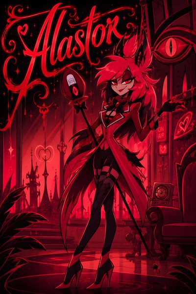 hazbin hotel hotel Alastor аластор отель хазбин Female Alastor, Hazbin Hotel Wallpaper Desktop, Alastor Pfp Icon, Alastor Hazbin Hotel, Monster Hotel, Hotel Art, Desktop Wallpaper, Anime Wallpaper, Anime Guys Halloween Hazbin Hotel Female Alastor, Hazbin Hotel Desktop, Alastor Pfp Icon, Alastor Hazbin Hotel, maroon