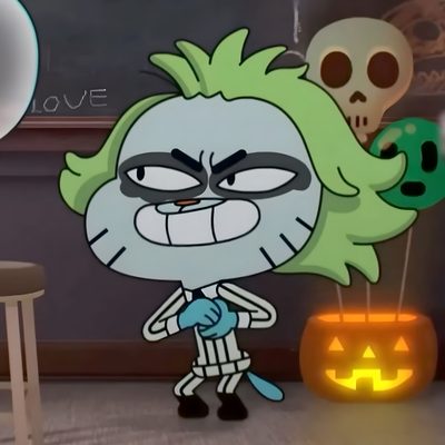 Tawog Icons, Darwin Halloween Pfp, Tawog Moon, Gumball As Beetlejuice, Darwin Halloween, Gumball Halloween Episodes, Gumball Halloween Icon, Amazing World Of Gumball Halloween Episodes, Tawog Halloween Gumball Halloween Tawog Icons, Darwin Halloween Pfp, Tawog Moon, Gumball As Beetlejuice, dark olive green