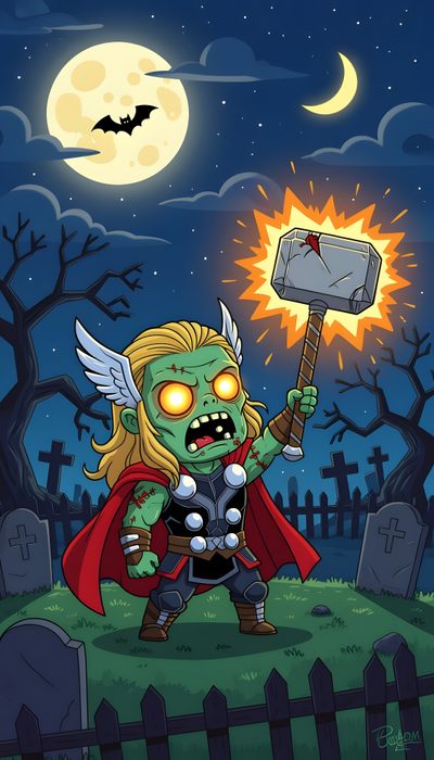 Zombie Thor Comic Style Digital FanArt Wallpaper Superheroes & Villians in Comic Digital Art #superheroes #villains #cartoon #venom #batman #superman #joker #spiderman #marvel #dc #comics #digitalart #fashion #wallpaperforyourphone  #spooky #halloween #follow #1 #explore #harleyquinn #thor #deadpool #wolverine #wonderwoman  #wallpapers #mephisto #abstract #poisonivy #greenlantern #captainamerica #ironman #hulk #doctordoom #moonknight #supergirl #ai #fantastic4 #spiderverse #reimagined #xmen #thething  #redhulk #spaceghost Marvel Zombies Animated, Zombie Groot, Thor Zombie, Spiderman Halloween Cartoon, Marvel Zombies Cartoon, Marvel Halloween Characters, Marvel Halloween Art, Hulk Halloween, Marvel Halloween Marvel Halloween Marvel Zombies Animated, Zombie Groot, Thor Zombie, dark slate gray