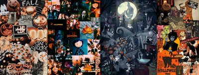 a collage of halloween images and pictures Halloween Fb Facebook Cover Photos Halloween, Horror Facebook Cover Photos, Halloween Facebook Cover, dark slate gray