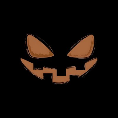 an orange pumpkin face on a black background Halloween Widget Ideas Halloween Iphone Widget, Halloween Phone Widget, Phone Widgets Halloween, black