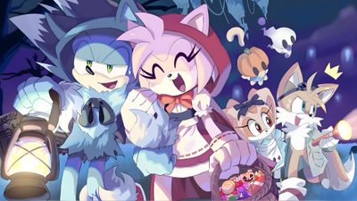 several cartoon characters standing together in front of a purple background Halloween Sonic Sonic Matching Icons, Sonamy Pfp, Mika Sonic, Super Mario Bros Nintendo, light slate gray