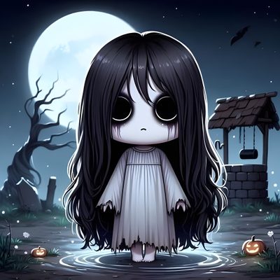 Horror Cartoon Pictures, Evil Character, Halloween Dream Catcher, Gothic Characters, Horror Cartoon, Creepy Kids, Minimalist Halloween, Horror Pictures, Horror Artwork Halloween Scary Cute Girl Horror Cartoon Pictures, Evil Character, Halloween Dream Catcher, dark slate gray