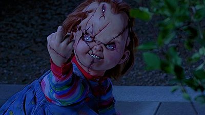 a young child dressed as a creepy clown Chucky Halloween Chucky Doll With Stitched Face, Colorful Striped Shirt Chucky, Halloween Costume Ideas, black