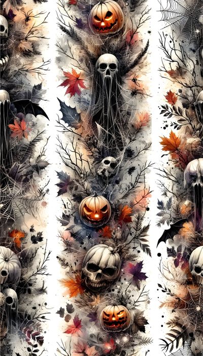 halloween themed wallpaper with pumpkins and skulls Halloween Spooky Grunge Custom Halloween Backgrounds, Spooky Halloween Backgrounds, Horror Background, gray