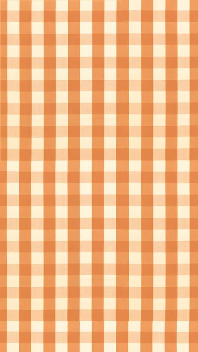 an orange and white checkered fabric Halloween Orange Plaid Orange Plaid Background Aesthetic, Orange Plaid Background, Orange Gingham, sandy brown