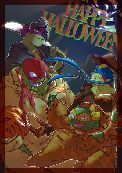 Happy Halloween, Iron Man, Comic Books, Zelda Characters, Comics, Book Cover, Halloween, Fictional Characters Tmnt Halloween Happy Halloween, Iron Man, Comic Books, Zelda Characters, Comics, Book Cover, dark olive green