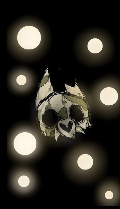 a skull is sitting in the middle of some lights The Owl House Halloween The Owl House King Skull, King Toh, Owls, King The Owl House, Spy Background, black
