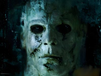 a clock with the face of a zombie Halloween Rob Zombie Michael Myers Theme Song, 13th Hour Clock, Creepy Clock Face, Scary Clock Face, black