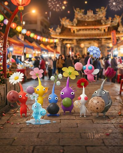 Have a nice day! 🥰 Pikmin Halloween Wallpaper, Pikmin Life Wallpaper, Pikmin Live Wallpaper, Wallpaper Wallpaper Pikmin, High Quality Pikmin Wallpaper, Pikmin In Real Life, Pikmin Enemies In Real Life, Fan Art Fan Art Pikmin 4, Needle Felting Pikmin Halloween Pikmin Halloween, Pikmin Life, Pikmin Live, Pikmin, High Quality Pikmin, sienna