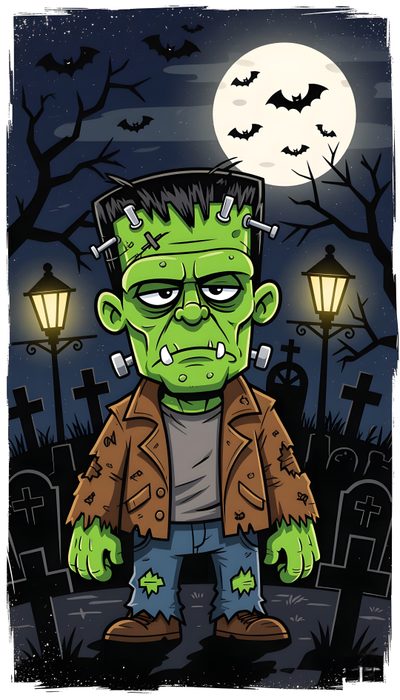 "Grumpy Frankenstein's Monster on Halloween" 🎃 Digital Art Wallpaper Digital Art Gallery of Halloween and Horror 🎃 👻 pictures #follow for designs #horror #halloween #modernart #artoftheday #all #newmediaart #steampunk #digitalart #disneystyle #movies #devils #witches #vampires #werewolves #wizards #pumpkins #orange #black #nightmare #muppets #bugsbunny #looneytunes #1 #haunted #ghost #cat #dolls #dracula #wolfman #frankenstein #wallpaper #vampire #it #rockyhorror #werewolf #cute #minion #aesthetic #mummy #skeleton #scarecrow #sweeneytodd #teddybears Monster Halloween, Frankenstein Pictures Cartoon, Frankenstein Cartoon Wallpaper, Clip Art Frankenstein, Frankenstein Cartoon Monster, Cartoon Frankenstein, Frankenstein Cartoon, Frankenstein Cartoon Art, Cartoon Halloween Frankenstein Frankenstein Halloween Monster Halloween, Frankenstein Pictures Cartoon, Frankenstein Cartoon, dark slate gray