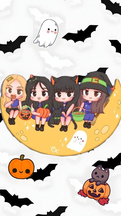 Bt21 Wallpaper Halloween, Black Pink Halloween, Halloween Blackpink Wallpaper, Wallpaper Blackpink Cute 4 Girl Best Friends Cartoon, My Melody Halloween Png, Bt21 Halloween, Blackpink Kawaii Wallpaper, Halloween Bt21 Patterns, Blackpink Cartoon Halloween Blackpink Bt21 Halloween, Black Pink Halloween, Halloween Blackpink, white smoke