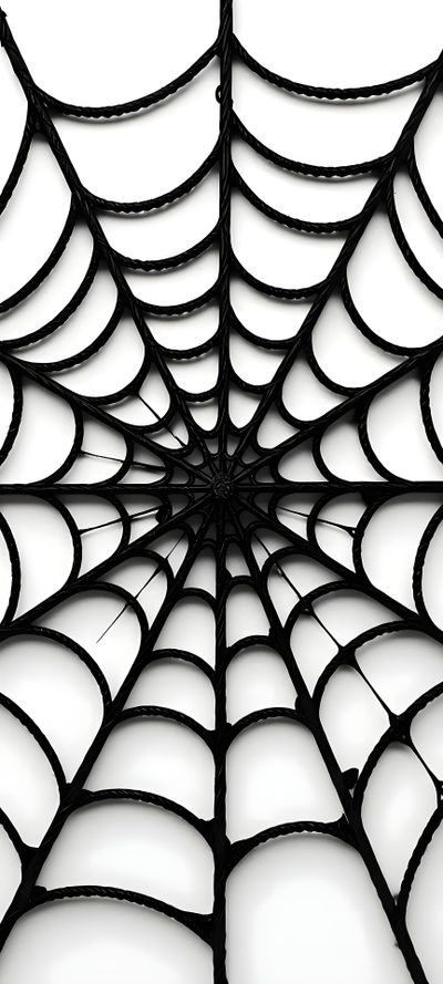 a black and white photo of a spider web Halloween Spider Webs Web, Spiderman Web, Iphone Black Spider Web, Spider Web Background Iphone, gainsboro