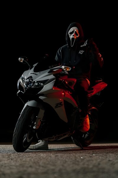 Biker Photoshoot, Sports Bikes Motorcycles, Motocross Love, Biker Photography, International Cat Day, Custom Sport Bikes, Moto Ninja, Biker Love, Motorcycle Guy Halloween Motorcycle Biker Photoshoot, Sports Bikes Motorcycles, Motocross Love, Biker Photography, black