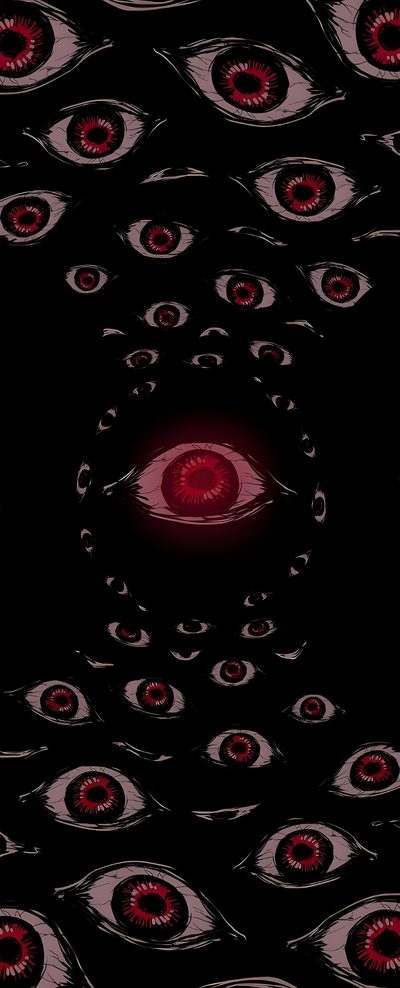 an abstract photo with red and black circles in the center, on a black background Halloween Eyeballs Red-01 Creepy Eyeball, Scary Eyes Background, Eyeball Background, Eyeballs, Eyeball, black