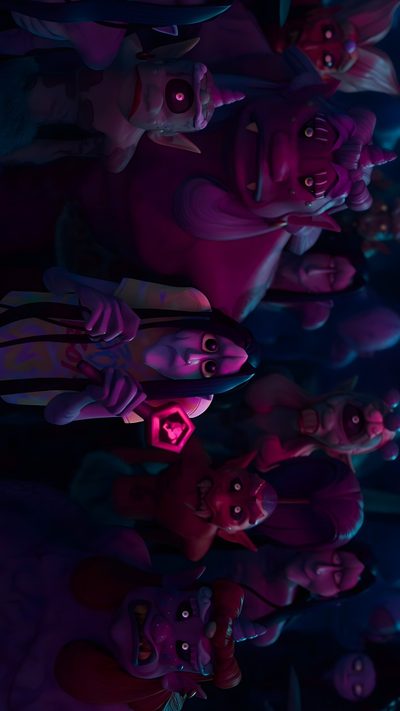 a group of creepy looking people standing next to each other Kpdh Halloween Kubo Evil Sisters, Abominable, Abominable 2019 Movie, Sisu Movie, Kubo Moon Sisters, black