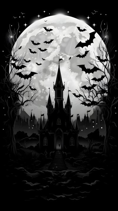 Gothic Horror, Halloween Backgrounds, Dark Fantasy, Iphone Wallpaper, Halloween Gothic Halloween Bats Black White Gothic Horror, Halloween Backgrounds, Dark Fantasy, Iphone, Halloween,