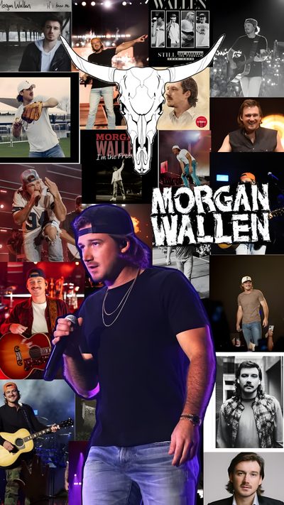 a collage of photos with the words morgan wallen on it and images of musicians Morgan Wallen Halloween Morgen Wallen, Morgan Wallen Birthday Party, Morgan Wallen Songs, dark slate gray