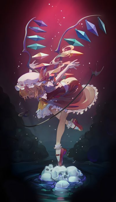 Flandre Wallpaper, Flandre Scarlet Wallpaper, Touhou Artwork, Touhou Wallpaper, Reimu Wallpaper Phone, Touhou Flandre Wallpaper, Touhou Wallpaper 4k, Touhou Fanart, Touhou Poster Touhou Halloween Flandre, Flandre Scarlet, Touhou Artwork, Touhou, Reimu Phone, dark slate gray