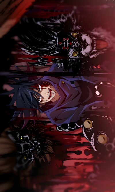 two anime characters are standing in the water with their eyes open and one is staring at something Jjk Halloween Megumi Shinigami, Jujutsu Kaisen Pc Hd, Jujutsu Kaisen For Pc, Jujutsu Kaisen Pc 4k, black