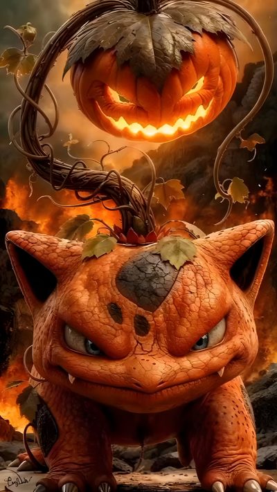 Halloween Charizard, Pokemon Halloween Pictures, Halloween Wallpaper Pokemon, Pokemon Wallpaper Halloween, Halloween Pokemon Art, Halloween Charmander, Charmander Live Wallpaper, Halloween Pokemon Wallpaper, Halloween Bulbasaur Tattoo Halloween Bulbasaur Halloween Charizard, Pokemon Halloween Pictures, Halloween Pokemon, saddle brown