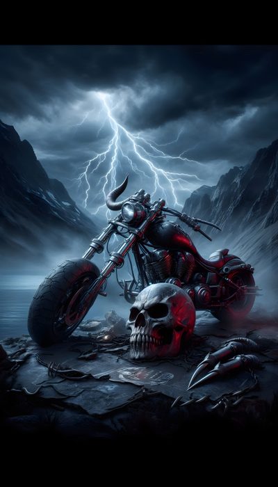 Fallen Angel Art, Motorcycle With Skull, Punisher Skull Decal, Biker Wallpapers, Biker Background Wallpaper, Harley Davidson Decor, Skull Bike, Motorcycle Ghost Rider, Reaper Biker Halloween Motorcycle Fallen Angel Art, Motorcycle With Skull, Punisher Skull Decal, Biker, dark slate gray